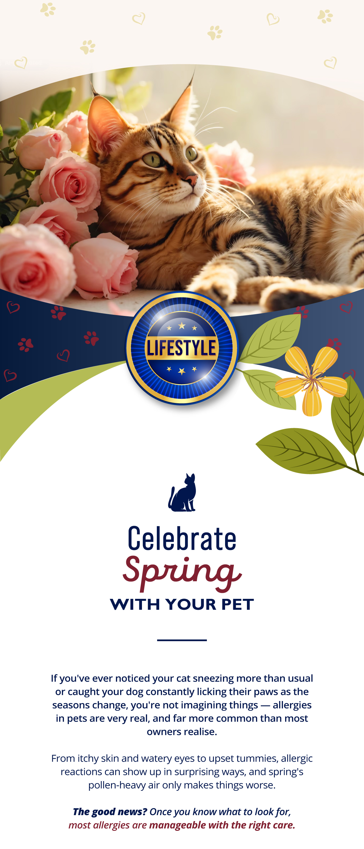 Celebrate Spring with your pet
